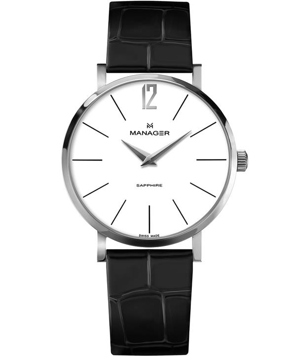 ساعت مچی مردانه منیجر ، کد MAN-PS-01-SL